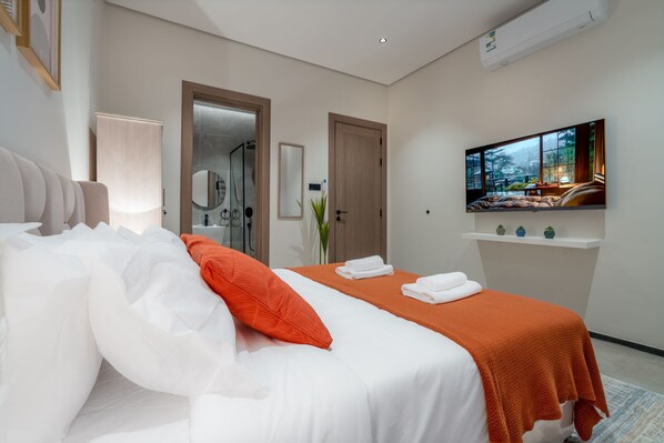 1 camera, una scrivania, Wi-Fi gratuito, lenzuola