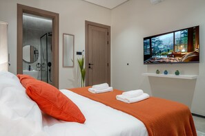 1 slaapkamer, een bureau, gratis wifi, beddengoed