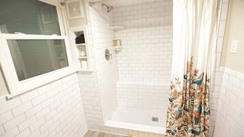 Hair dryer, towels