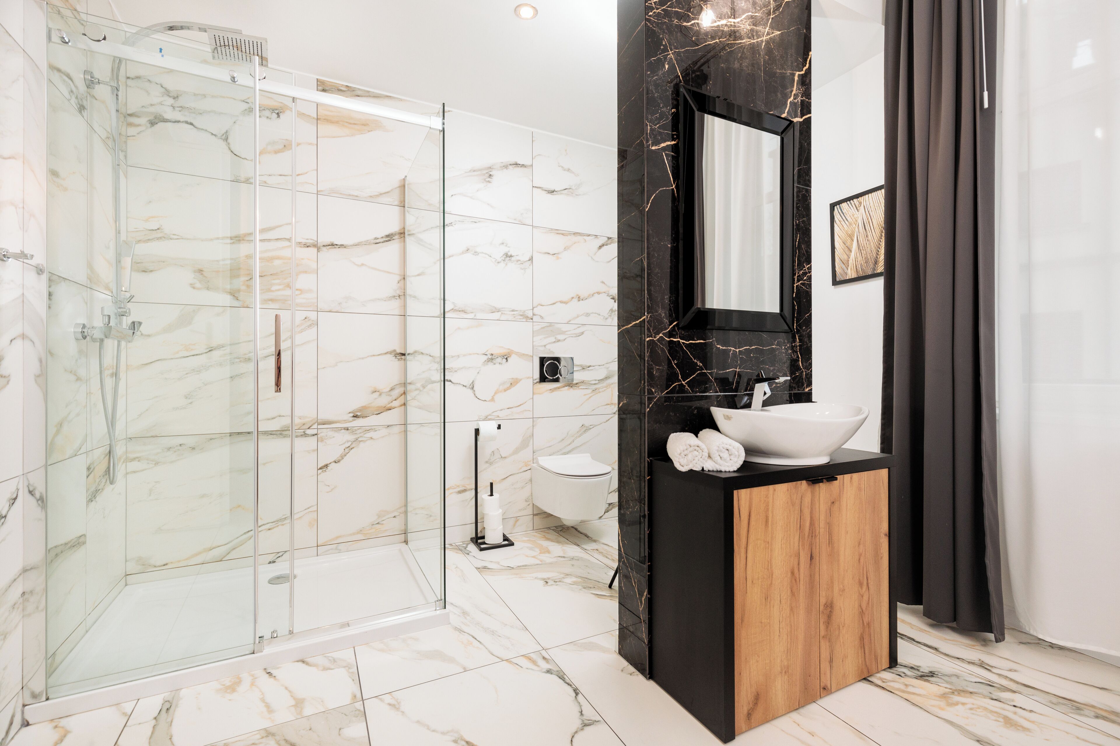 Appartement Confort, 2 chambres, non-fumeurs, vue ville | Salle de bain