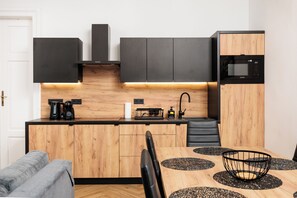 Appartement Confort, 2 chambres, non-fumeur, vue ville | Cuisine privée