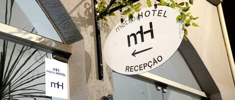 Façade de l’hébergement