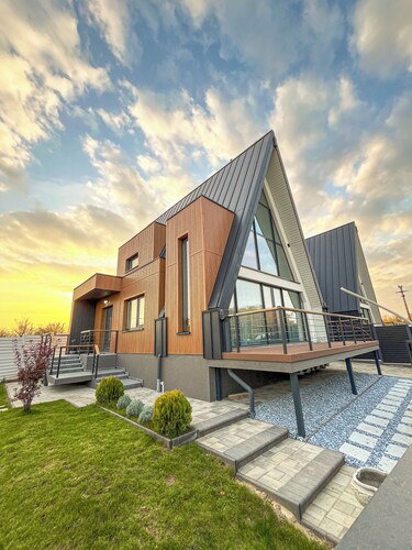 AGrey frame Residence Villas