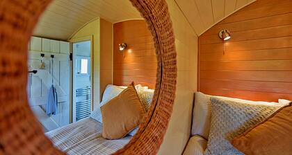 Shepherds Hut in Llyn With Snowdonia Views