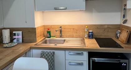 Fully-equipped studio with balcony and quick access to Lille