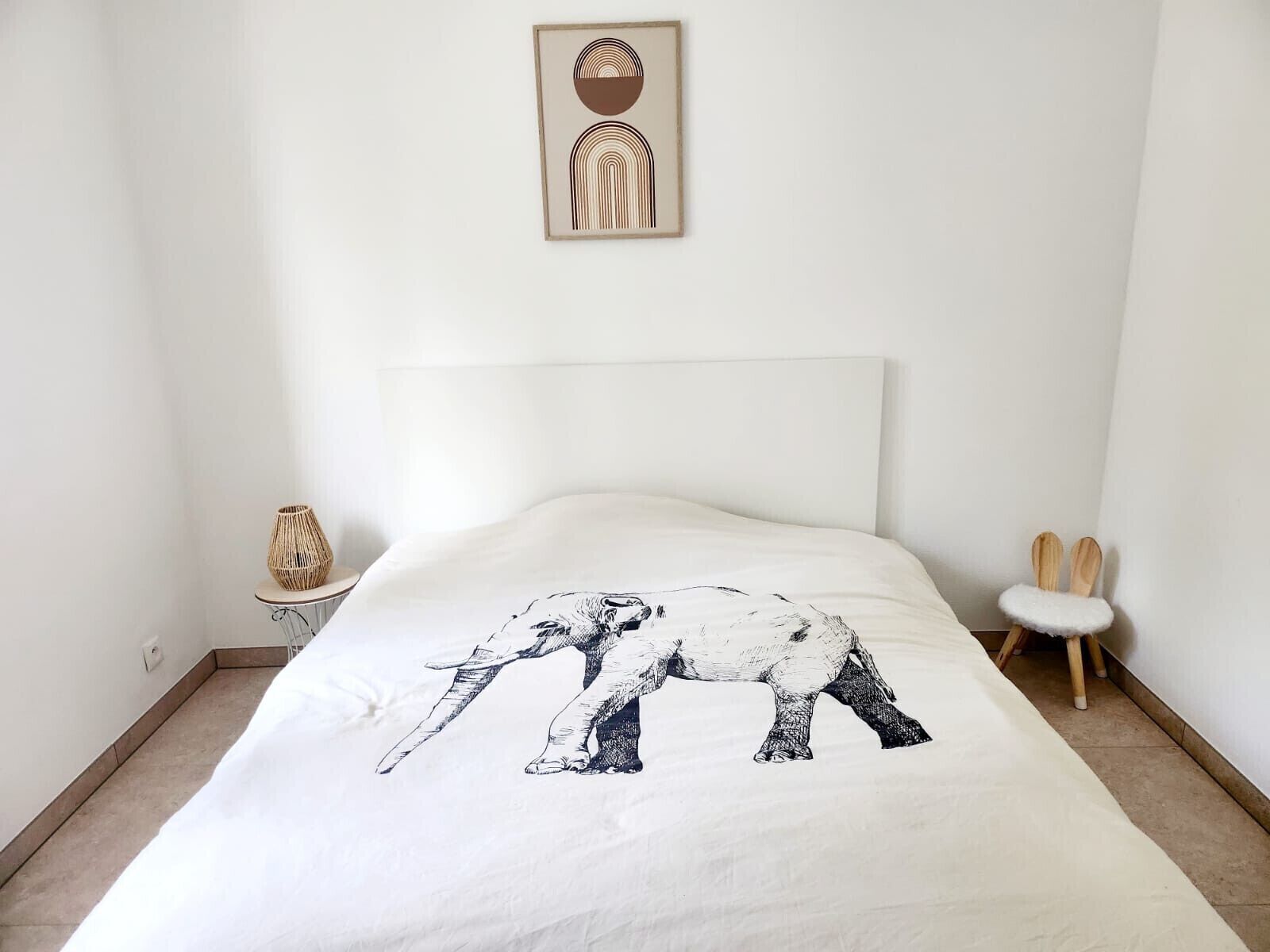 1 chambre, draps fournis