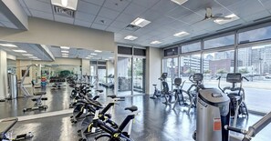 Fitnessbereich