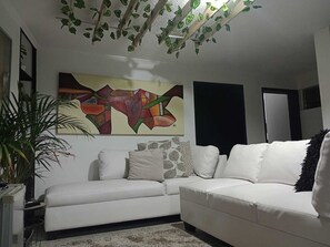 Living area - Hospedajes el Jardin (Envigado)