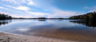 Lakeview Cabin w/ Fire Pit & Beach Access
