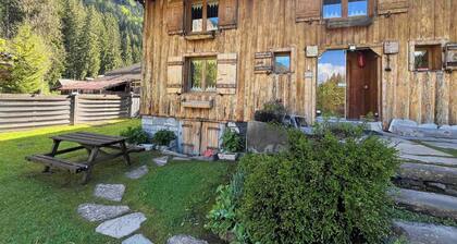Appartement 2 piÚces 4 pers Morzine parking privé et jardin.Navettes gratuites