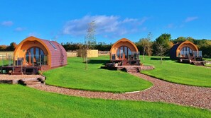 Chalet | Exterior - Glamping Pod Near the Yorkshire Wolds, No Deposit (York)