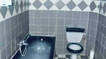 Towels, soap, toilet paper