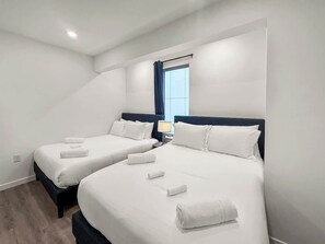 2 makuuhuonetta, Wi-Fi, vuodevaatteet