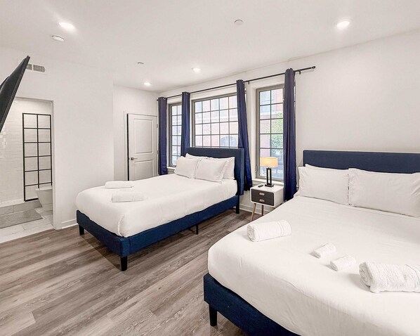 2 chambres, Wi-Fi, literie fournie