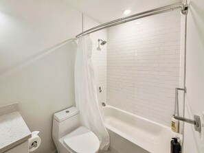 Shower, hair dryer