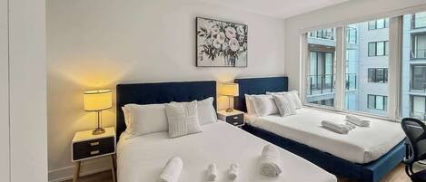 1 habitación, wifi y ropa de cama