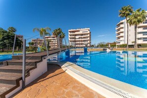 Apartment, 3 Bedrooms, Accessible, Smoking | Pool | Outdoor pool - Alicante Atico sol y mar Vista mar y Piscina (Elche)