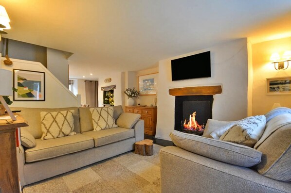 Cottage | Living room - Cottage in Cawsand Near the Beach (Torpoint)