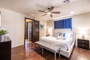 7 bedrooms, desk, iron/ironing board, WiFi