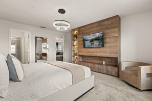 5 quartos, ferros/tábuas de passar roupa, Wi-Fi, roupa de cama