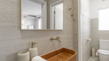 Studio, 1 suuri parisänky | Kylpyhuone