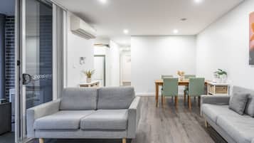 Appartement Familial, plusieurs lits | Coin séjour