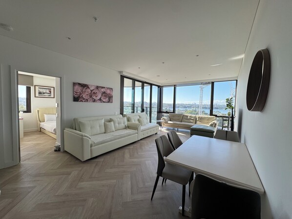 Hus - flera sängar | Vardagsrum