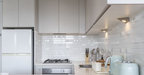 Apartamento urbano, 1 cama de casal | Cozinha privada