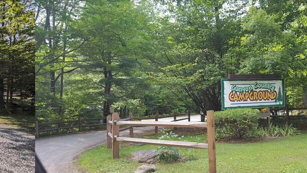 Property grounds - Water & Electric Site 30 Amp Pull trough up to 27FT (Wellsboro)