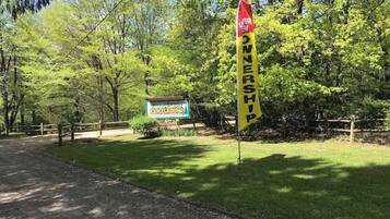 Overnattingsstedets uteområder