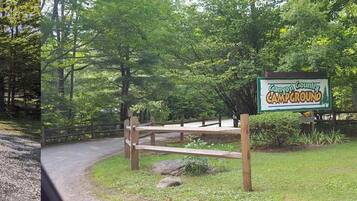 Overnattingsstedets uteområder