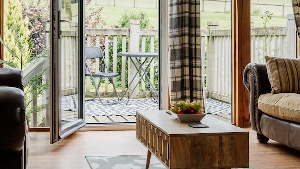 Cottage | View from property - Barn in Wales With Swim Spa & Scenic Views (Aberystwyth)