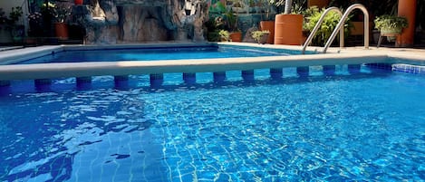 Piscine couverte, piscine chauffée