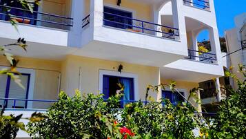 Voorkant van accommodatie