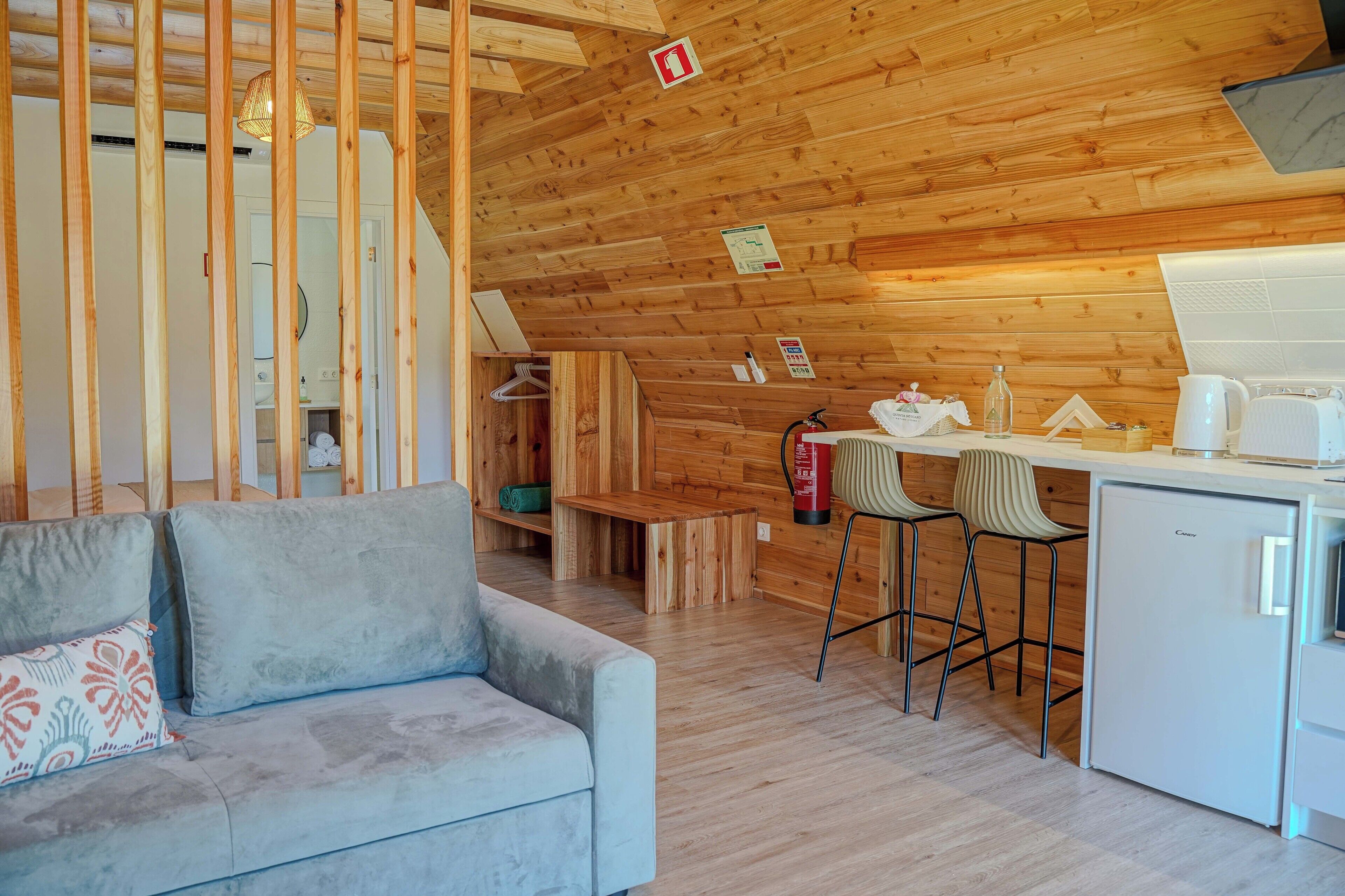 Maison Standard, balcon, vue jardin | Coin séjour