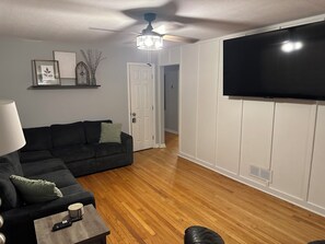 スマートテレビ、暖炉