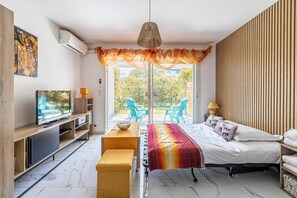 Apartment | 1 bedroom, bed sheets - Modern Studio - AC - 2P - Cannes (Cannes)
