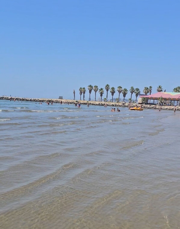 Beach nearby, beach towels