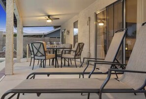Outdoor dining