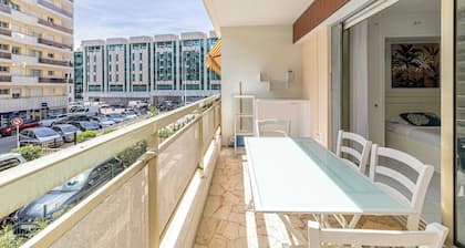 Charming Studio - AC - 2P- Croisette Plage