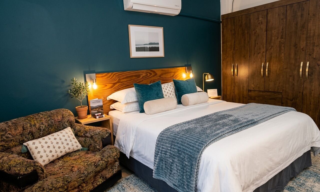 Suite estudio City, no fumadores, frigorífico | Edredones de plumas, minibar, wifi gratis y ropa de cama