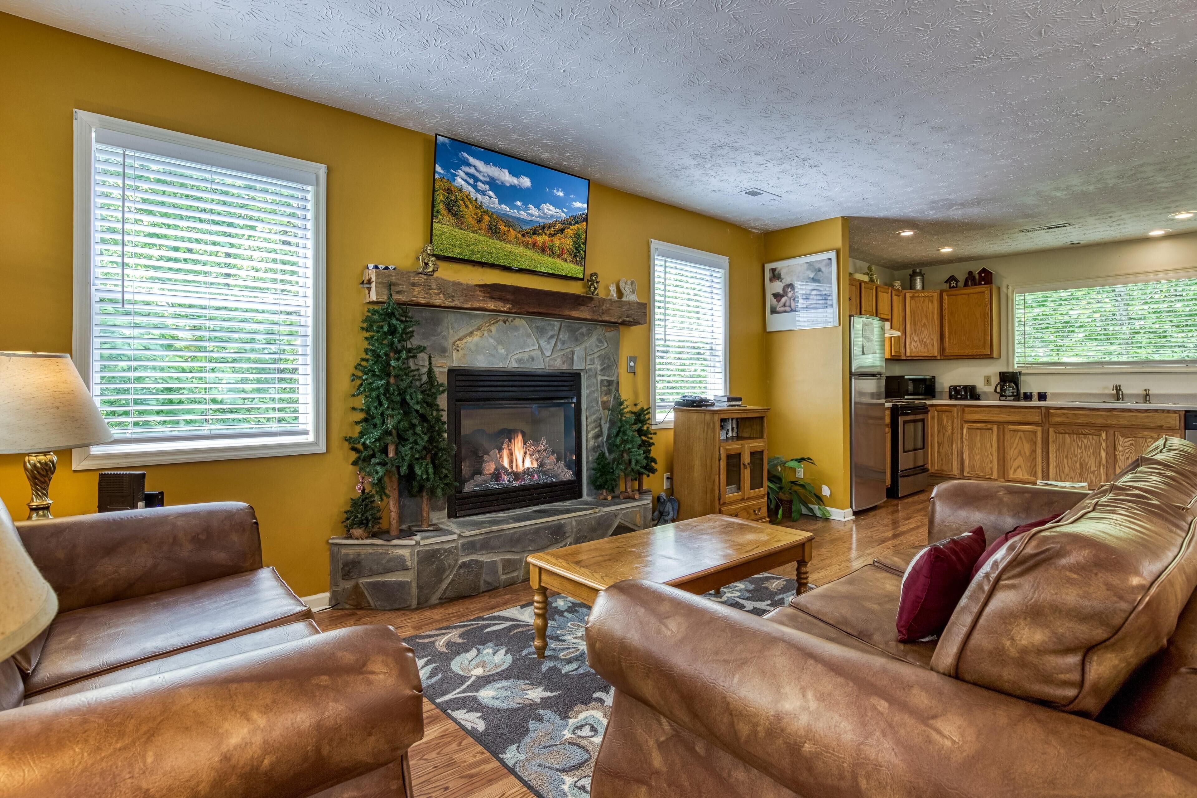 獨棟房屋, 多張床 (Angel's Roost #1320) | 起居區