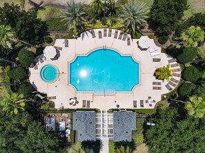 Pool - Reunion Charming Cozy Golf-Front Condo, Sunset Views (Kissimmee)