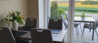 Modern, bright vacation apartment with terrace, sauna & alpacas - pure relaxation!