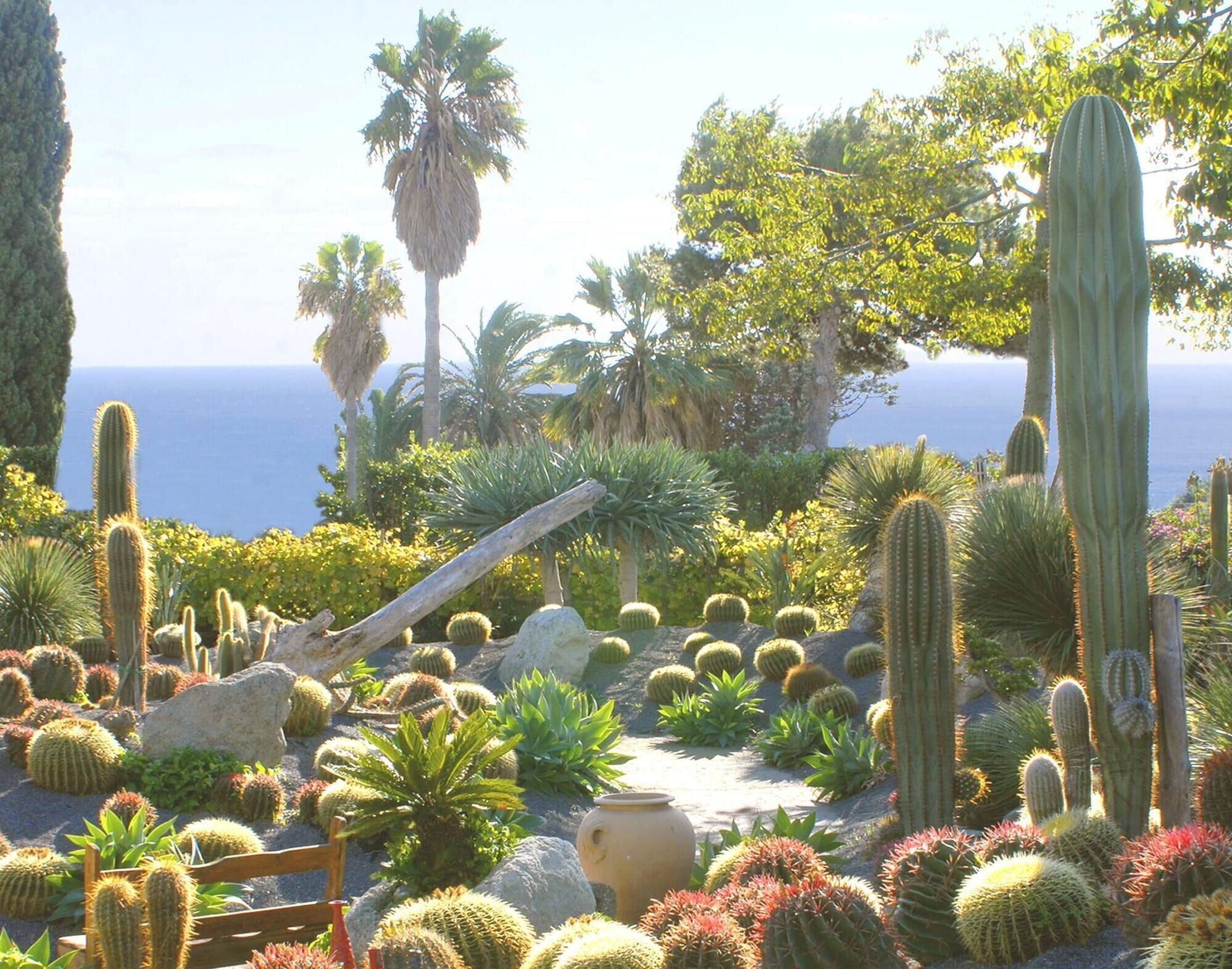 Blick von der Unterkunft