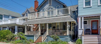 2 Blocks to Beach: Sunny Ocean Grove Apartment