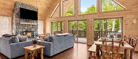 Älytelevisio, takka