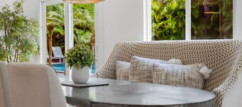 Magnificent Tropical House w/ Heated Pool near the Beach- Gorgeous Backyard- 3/2