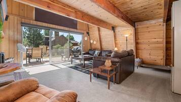 TV, fireplace, stereo