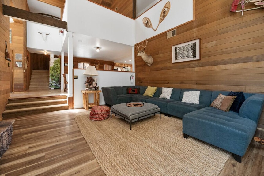 The Circle Moon - 1 Mi To Bear Mtn/ Game Room+spa! - Big Bear Lake, CA
